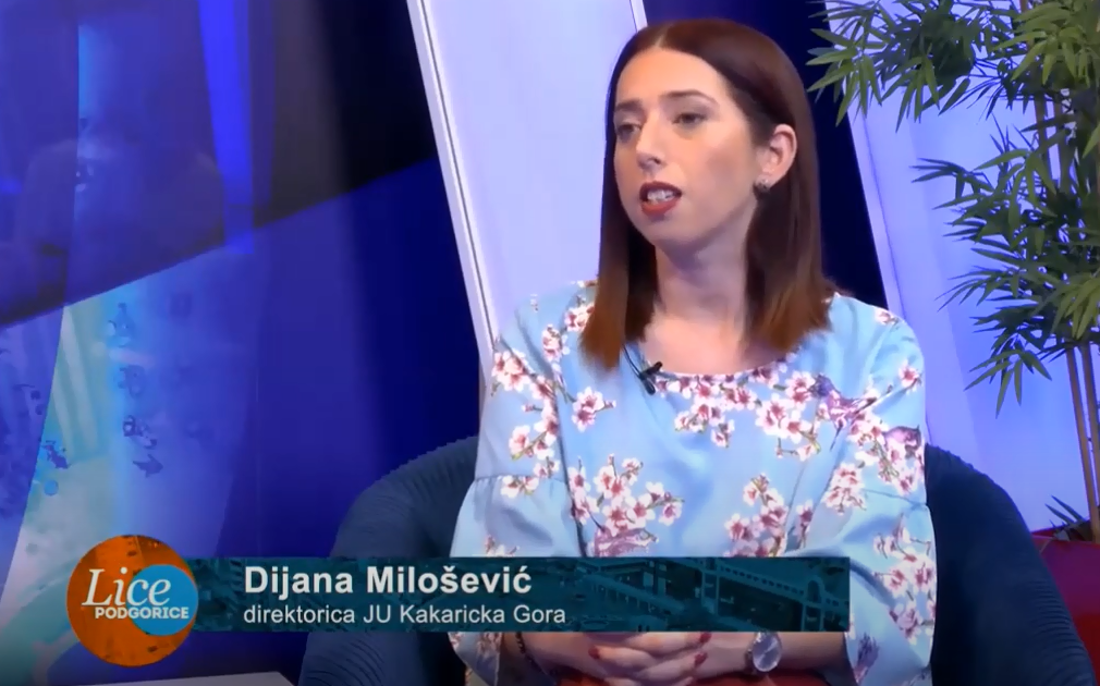 Direktorica Javne ustanove gost emisije “Lice Podgorice” Direktorica Javne ustanove gost emisije “Lice Podgorice”