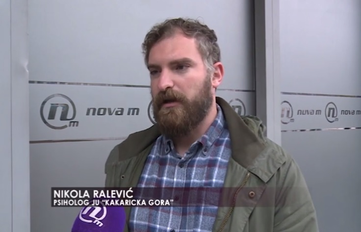 Psiholog Javne ustanove dao izjavu za TV Nova M Psiholog Javne ustanove dao izjavu za TV Nova M