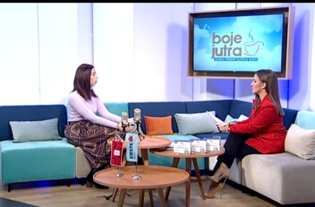 Direktorica Javne ustanove u jutarnjem programu “Boje jutra” Direktorica Javne ustanove u jutarnjem programu “Boje jutra”